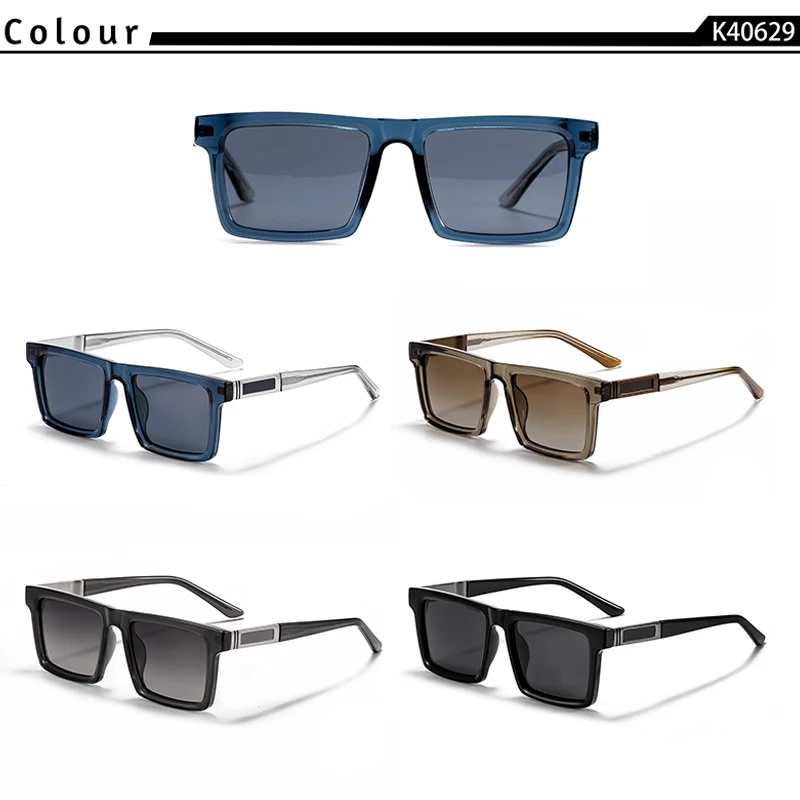 CATERSIDE Klassische quadratische optische Sonnenbrille für Herren, Retro-Design, individuelle Korrektionsbrille, Damen-Outdoor-Reisebrille – Detail 3