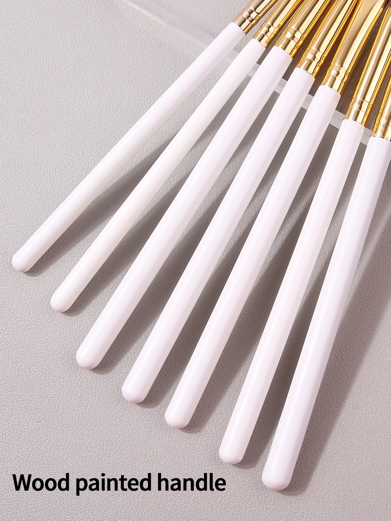 7 sztuk cień do powiek zestaw pędzli do makijażu naturalne zwierzę koń kucyk miękkie włosy kosmetyki mieszanie rozmazywanie Shader pędzel zestaw kosmetyczny