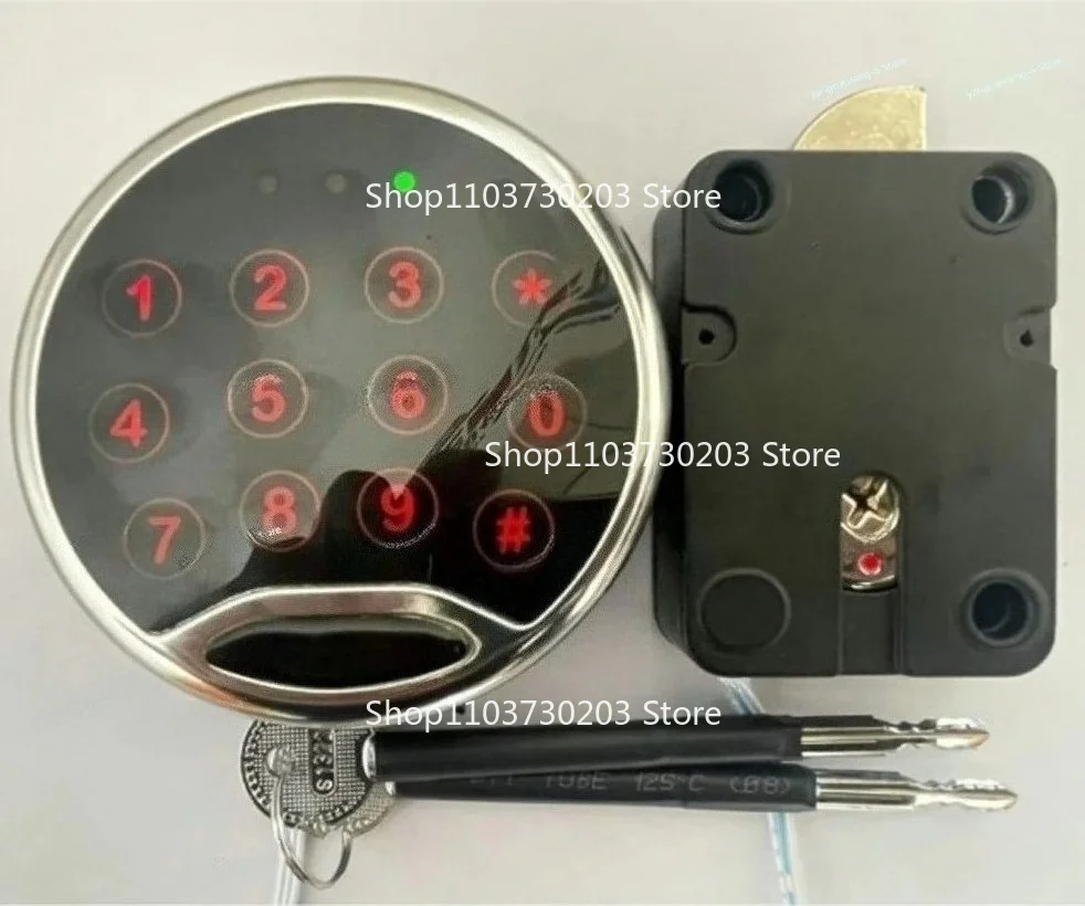 

Safe Electronic Combination Lock Touch Induction Keyboard With Emergency Key File Cabinets Security Lock