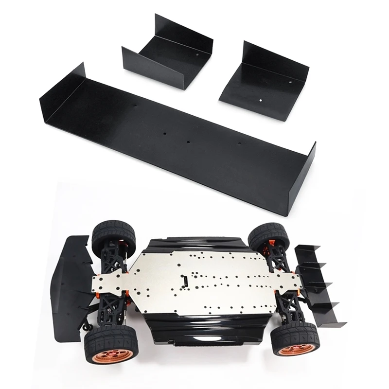 Tylny spojler płetwy Skrzydło ogonowe 8581 Dla ZD Racing EX-07 EX07 1/7 RC Car Części zamienne Akcesoria