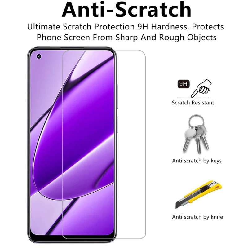 حافظة هاتف لهاتف Realme 11 4g 5g من الزجاج المقسى على Realme11 4 5 g 114g 115g الغطاء الخلفي 360 Realmi Real me Real relme reame ralme #5