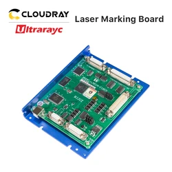 Máquina de marcação a laser BJJCZ EZCAD2, placa controladora com DB15 DB25, Interface DB9 para Q-Plus MOPA, fonte laser de fibra SPI