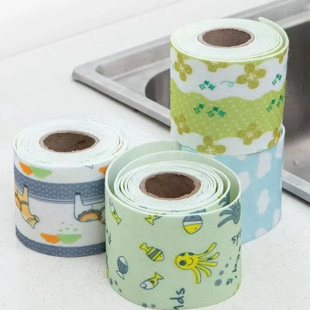 Reusable Window Water-absorbing Sticker Washable Window Sill Anti-frost Dew Sticker Cartoon Sink Tape Sink Absorbent Sticker
