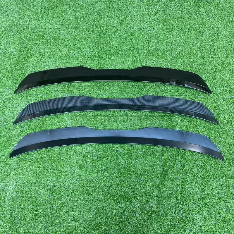 For Renault Clio 2 Mk2 2015-2020 Hatchback Car Rear Roof Spoiler Lip Wing Rear Tail Wing Bodykits Tuning Gloss Black ABS New