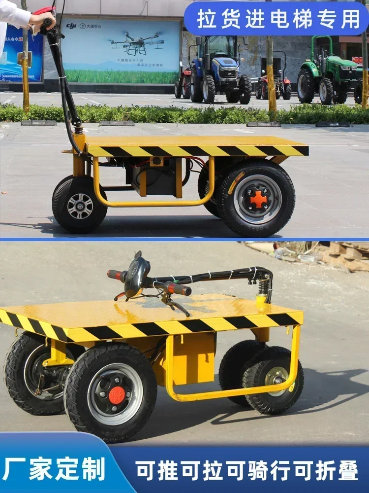 

Top Quality Hot SalesThe Electric Flatbed Truck Is Foldable