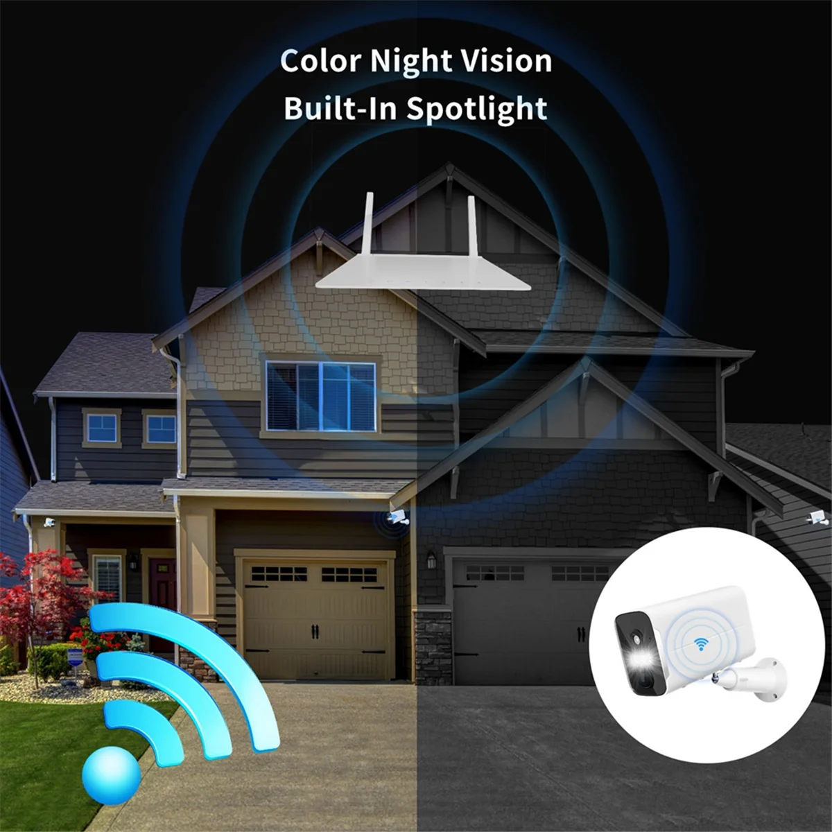 Caméra de projecteur de sécurité alimentée par batterie 4G SIM caméra de projecteur 4MP détection PIR caméra de vidéosurveillance sans fil extérieure-ABPS