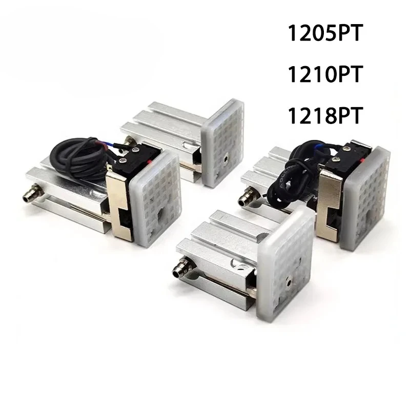 

Pneumatic Gripper Cylinder 1205PT 1210PT 1218PT Precision Fixture Micro Switch Manipulator Holding Fixture Cylinder