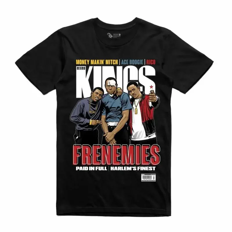 NEW Streetwear on Demand KINGS FRENEMIES BLACK T Shirt SMALL 3 LIMITED