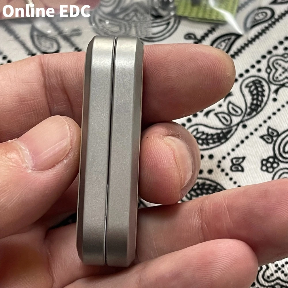 Pré-instalado gdedc 3o aniversário slider fidget slider de aço inoxidável peek push slider alívio do estresse brinquedo brinquedos adultos