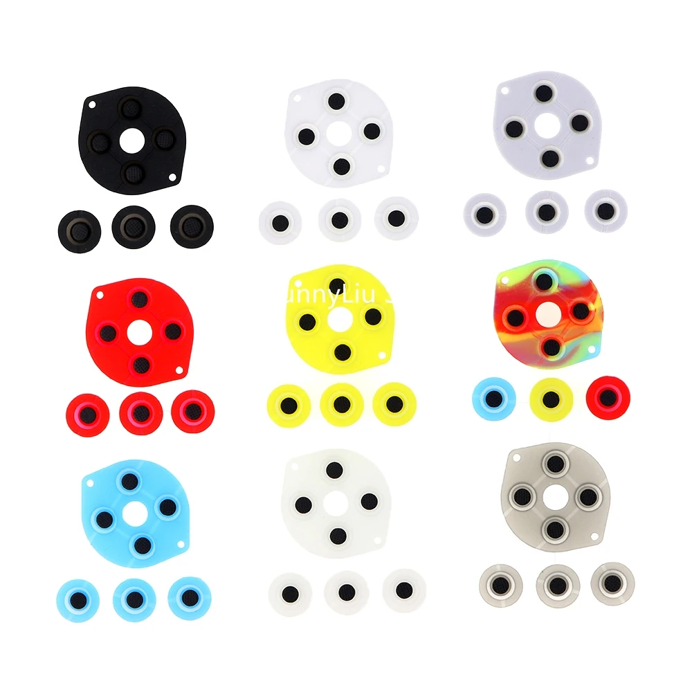 100sets OEM Silicone Conductive Rubber Button Conductive Pads For Sega Game Gear Controller GG