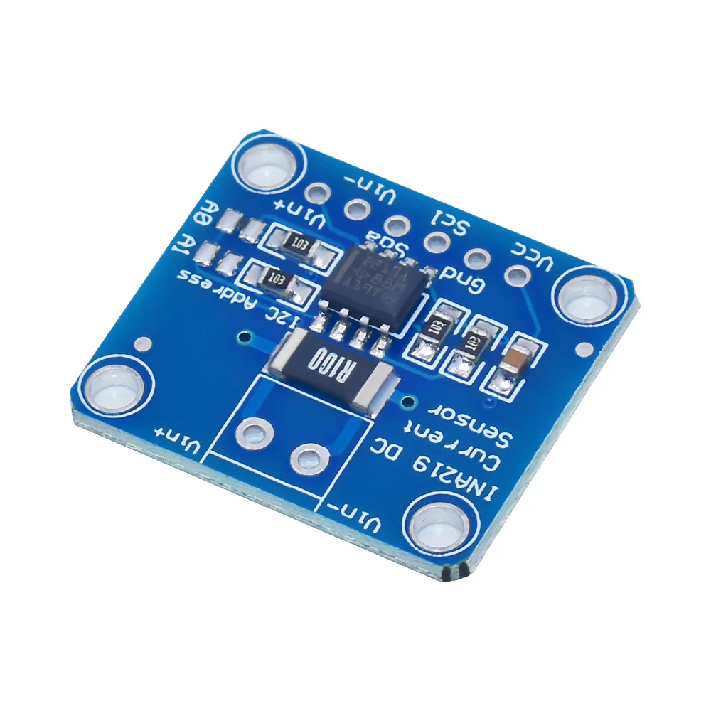 WAVGAT SOT23 INA219 dwukierunkowy moduł czujnika prądu stałego DC moduł Breakout DIY 3V-5V I2C moduł czujnika monitorowania mocy — zdjęcie 3