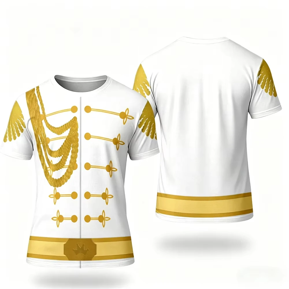 Neues Rider Sorcerer Prince 3D-Druck-Cosplay-T-Shirt für Männer, Frauen und Kinder, Karnevalsparty, kurzärmeliges Kostüm-Oberteil für die ganze Familie. – Detail 9