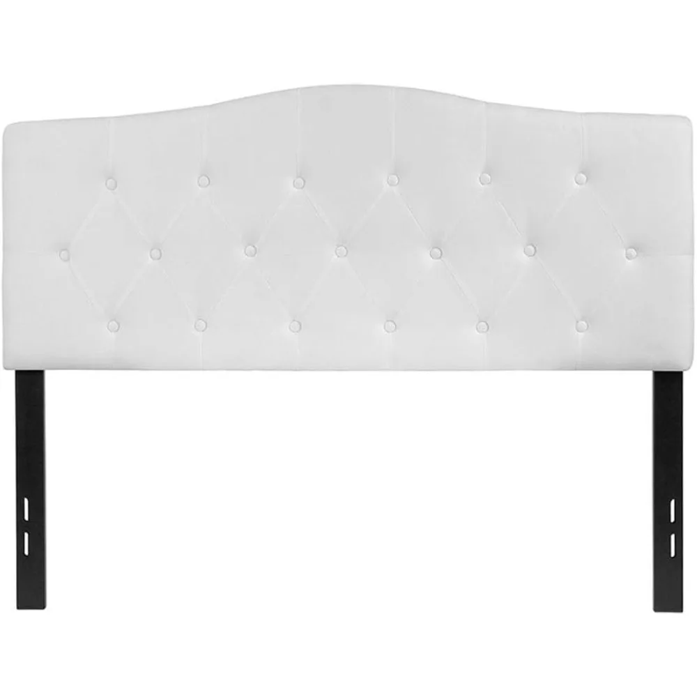 

Cambridge Tufted Upholstered Headboard for Full Size Bed, Contemporary Fabric Tufted Headboard with Adjustable Headboard with