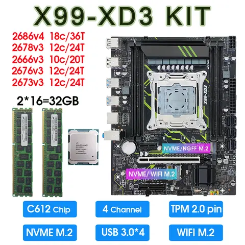Xeon E5 2666 V3 Kit - AliExpress