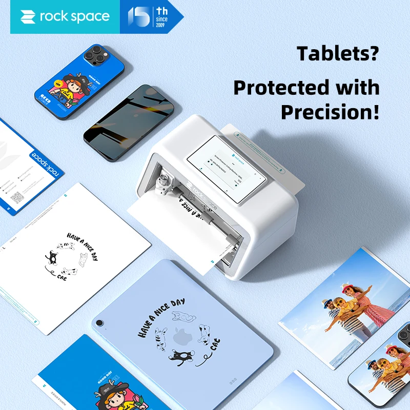 Rock Space TPU PET Hydrogel Film Intelligent Cutter Phone Tablet Screen Protector Plotter Cutting Machine