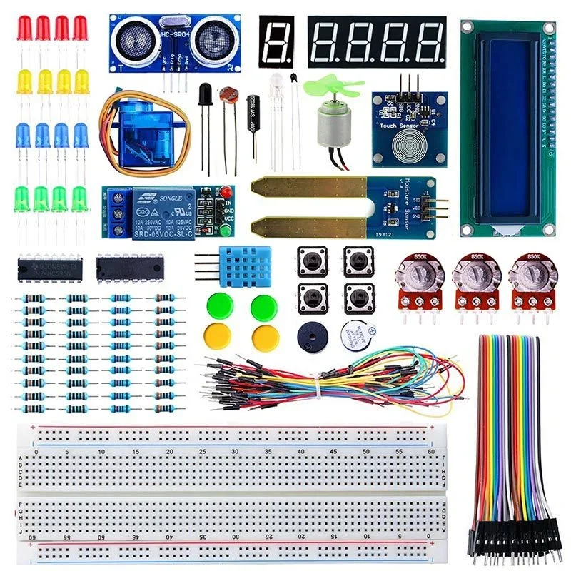 Hot Sale Elecrow Starter Kit for Arduino Educational STEM Kit with 24 teaching courses as child gift - free shipping