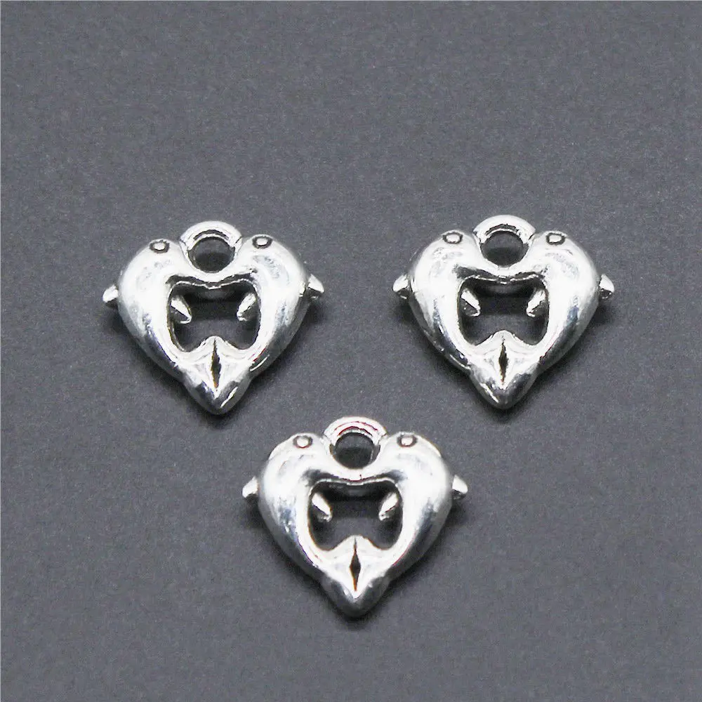 Clearance Sale Dolphin Whale Tail Charms Pendant Women Jewellery Bulk Materials