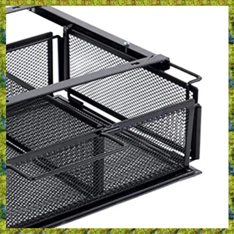 

UISN Under Desk Drawer Organizer - Slide-Out Storage Basket, Space-Saving Desktop Tray Container For Office And Home