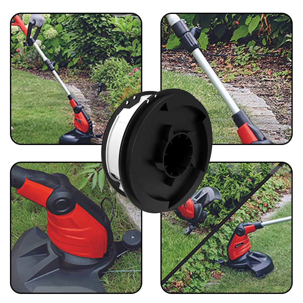 Ersatzspulen für GCET 4530 Rasentrimmer, 2er-Set mit 1,4mm Nylon-Doppelfaden, je 32 Fuß Länge, für Elektrische Trimmer