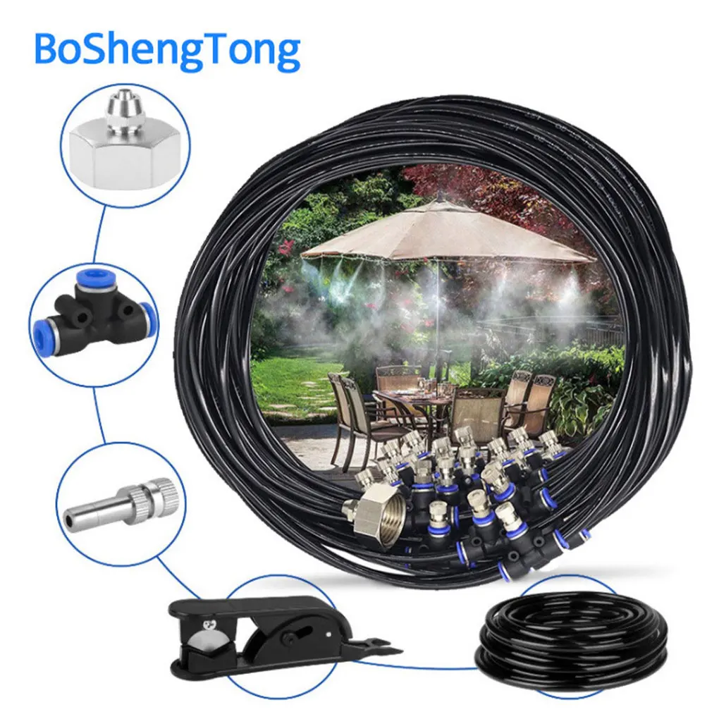 

Reliable Testing And Certification Spray Cooling Kit Excellent PE Soft Outdoor Spray System Kit