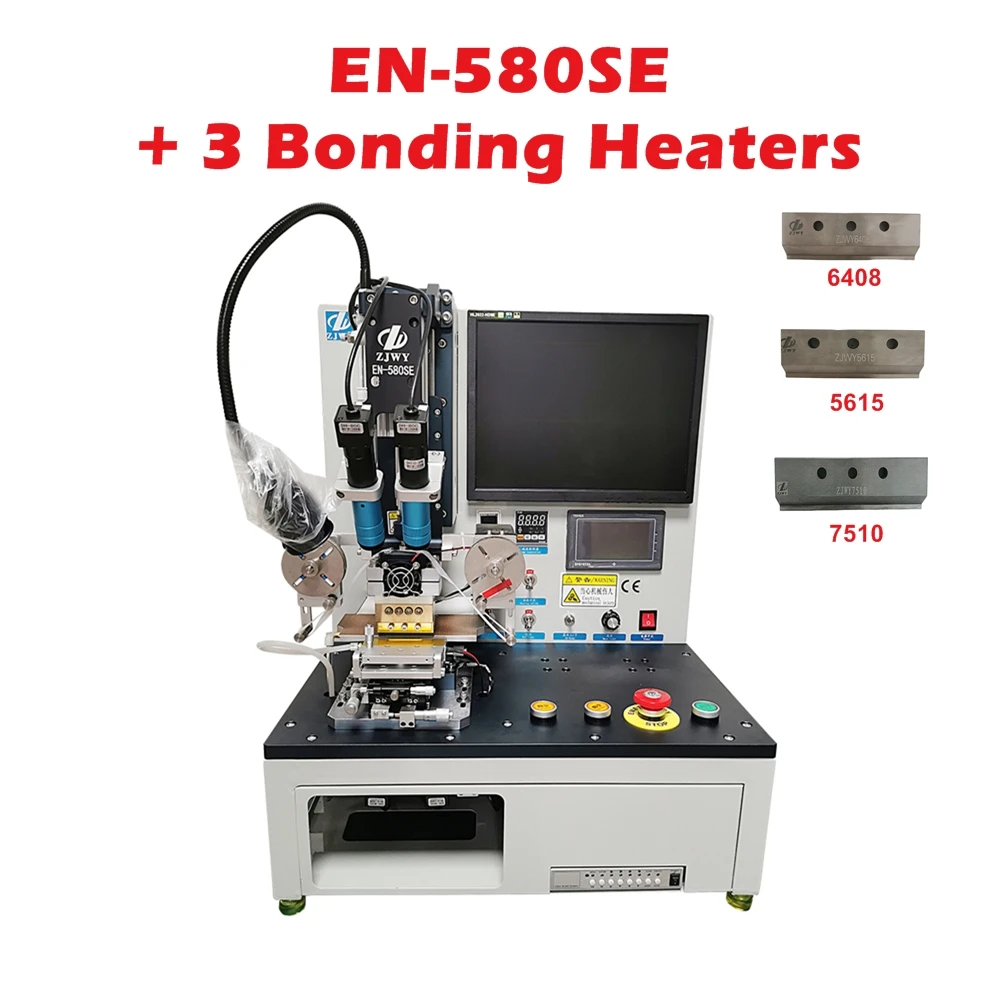 EN-580SE Desktop Constant Heating Mobile Phone Repair Green Flex Cable COF Constant Temperature Bonding Machine Four Cameras