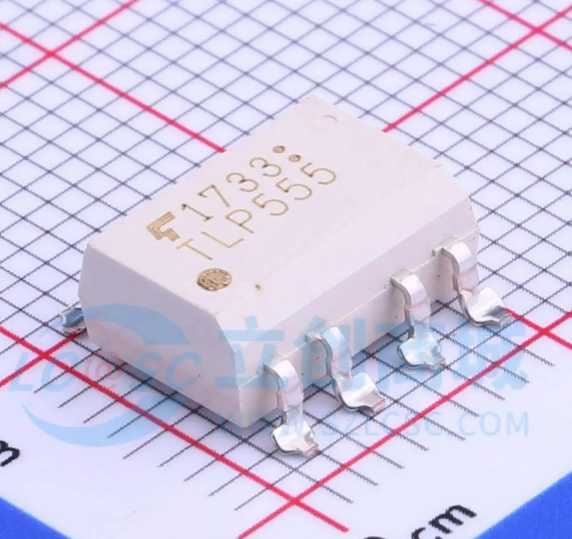 10PCS TLP555 P555  SOP-8  DIP-8 100% New original Chipset IC Electronic Component SMD