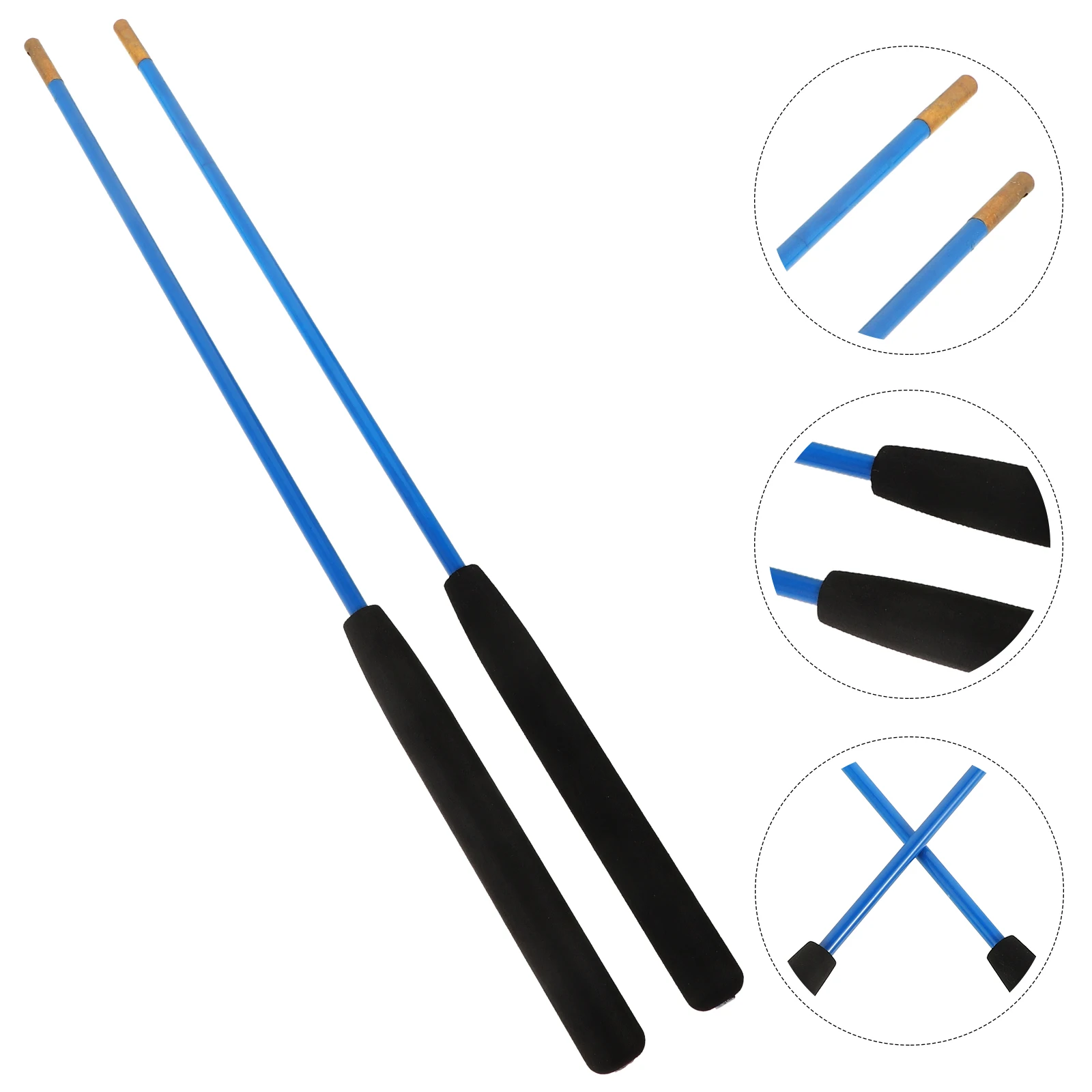 

Anti-slip Handle Diabolo Pole Stick Buy Accessory Juggling Sticks Handstick Grip Blue