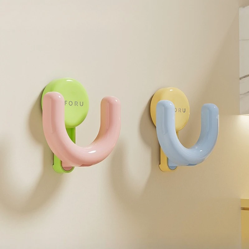 

Полка для тапочек на присоске, тип вакуумного прессования, прочный крючок без сверления за дверью, 5 кг, несущий клейкий крючок на присоске