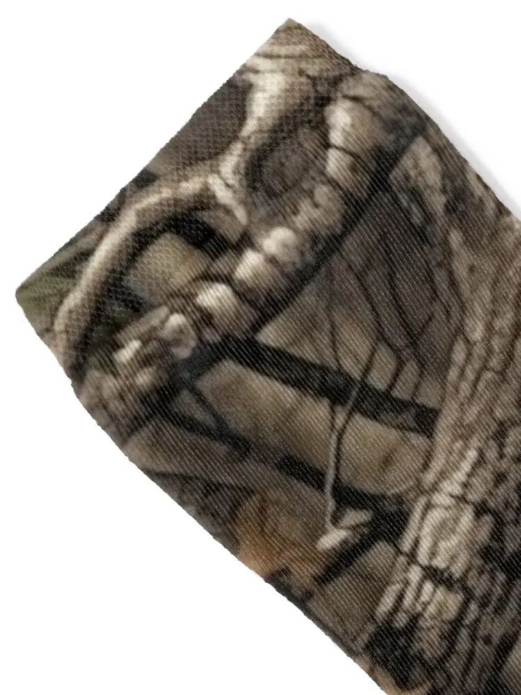 camouflage, real tree, realtree, hunter, camo, pattern, woods, outdoors, hunting, fishing, farming Socks