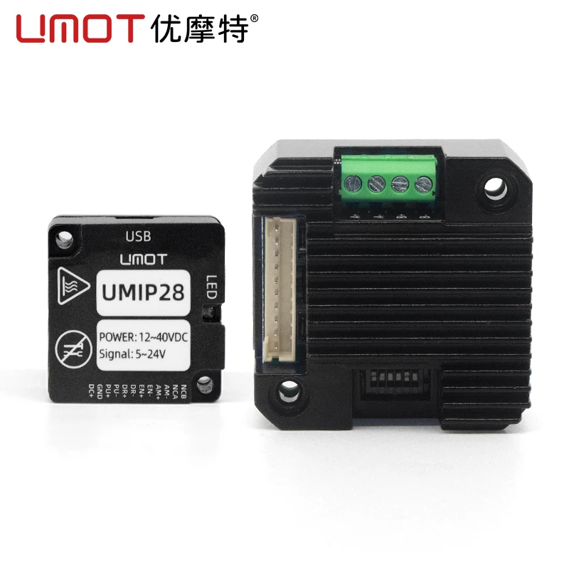 UMOT Nema 11 14 17 23 IO Control Spontaneous Pulse Open-loop/closed-loop Control Drive Integrated Micro Driver for Stepper Motor