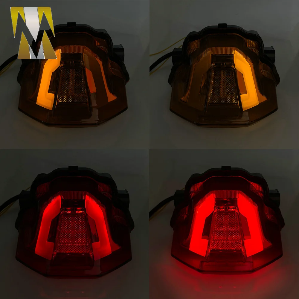 MT-07 2025 Rear Tail Light Brake Turn Signals Integrated LED Stop Light Compatible with YAMAHA MT07 2026 Motorcycle Accessories view 2