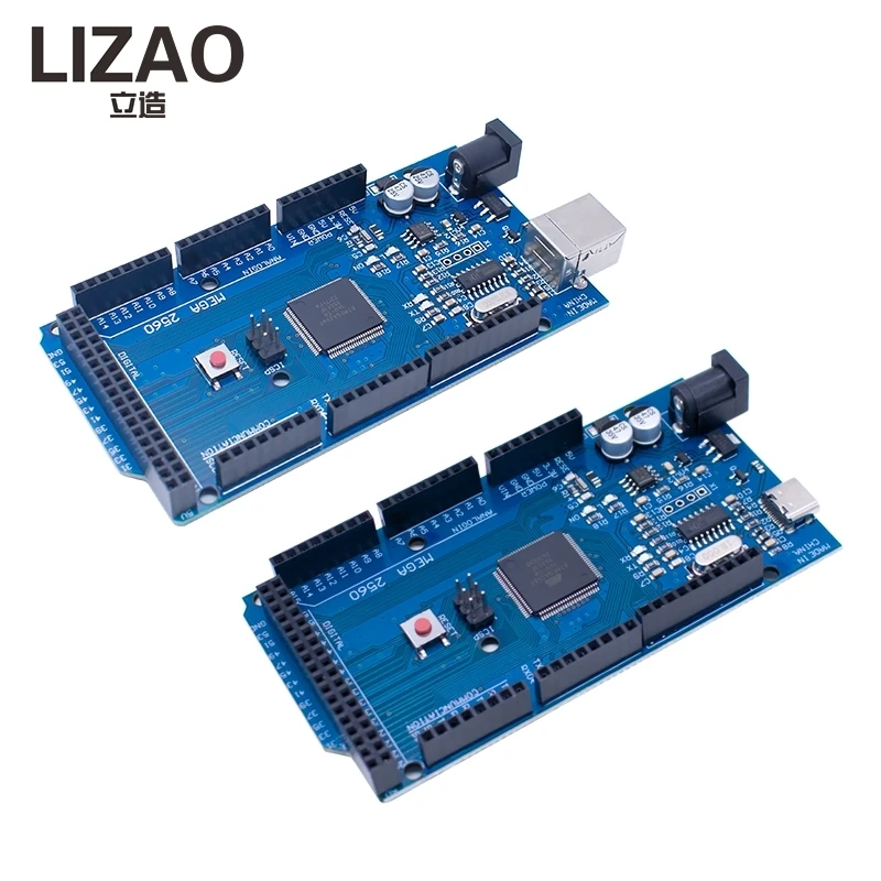 LIZAO MEGA 2560 R3 (ATmega2560-16AU CH340G) AVR USB Board Development Board MEGA2560 PRO For WArduino Expansion Board DIY Kit