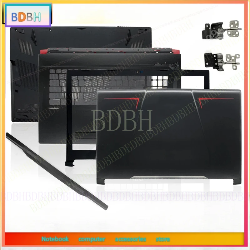 NEW For MSI GP73 GP73M MS-17C5 17C6 Laptop LCD Back Cover Front Bezel Palmrest Bottom Case Laptop Frames