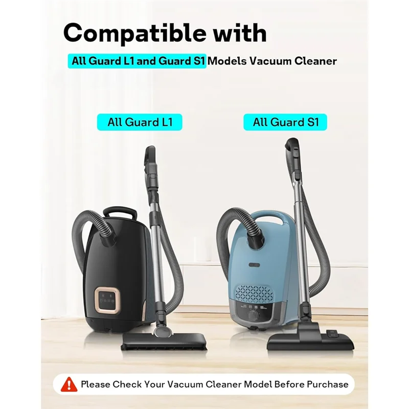 Piezas de repuesto de filtro de bolsa de polvo B51C en juego de algodón para aspiradoras TU Guard L1 Guard S1 CO Guard M1