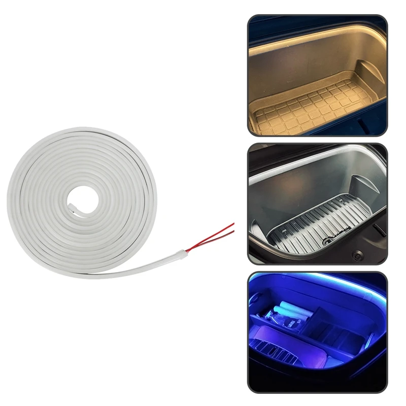 Frunk Brighten LED Strip Modified Lighting For Tesla Model 3 Y S X Waterproof Front Trunk LED Lamp