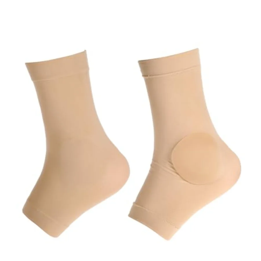 

Paded Skate Ankle Protector Ankle Gel Discs Cushion Pads, Ice Skating Boots Ankle Guards Ankle Gel Sleeve for Skating Riding Sk