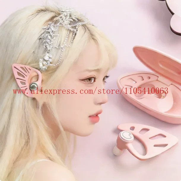 1PCS Elf Bluetooth Earphones, Stereo Music Earhook Earphones, Mobile Gaming Gifts, Wireless Earphones