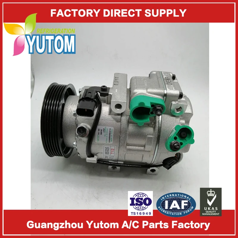 VS16E Auto AC Compressor For Genesis 3.8 V6 For New Santa Fe/IX45 97701-3M000 97001-2W550