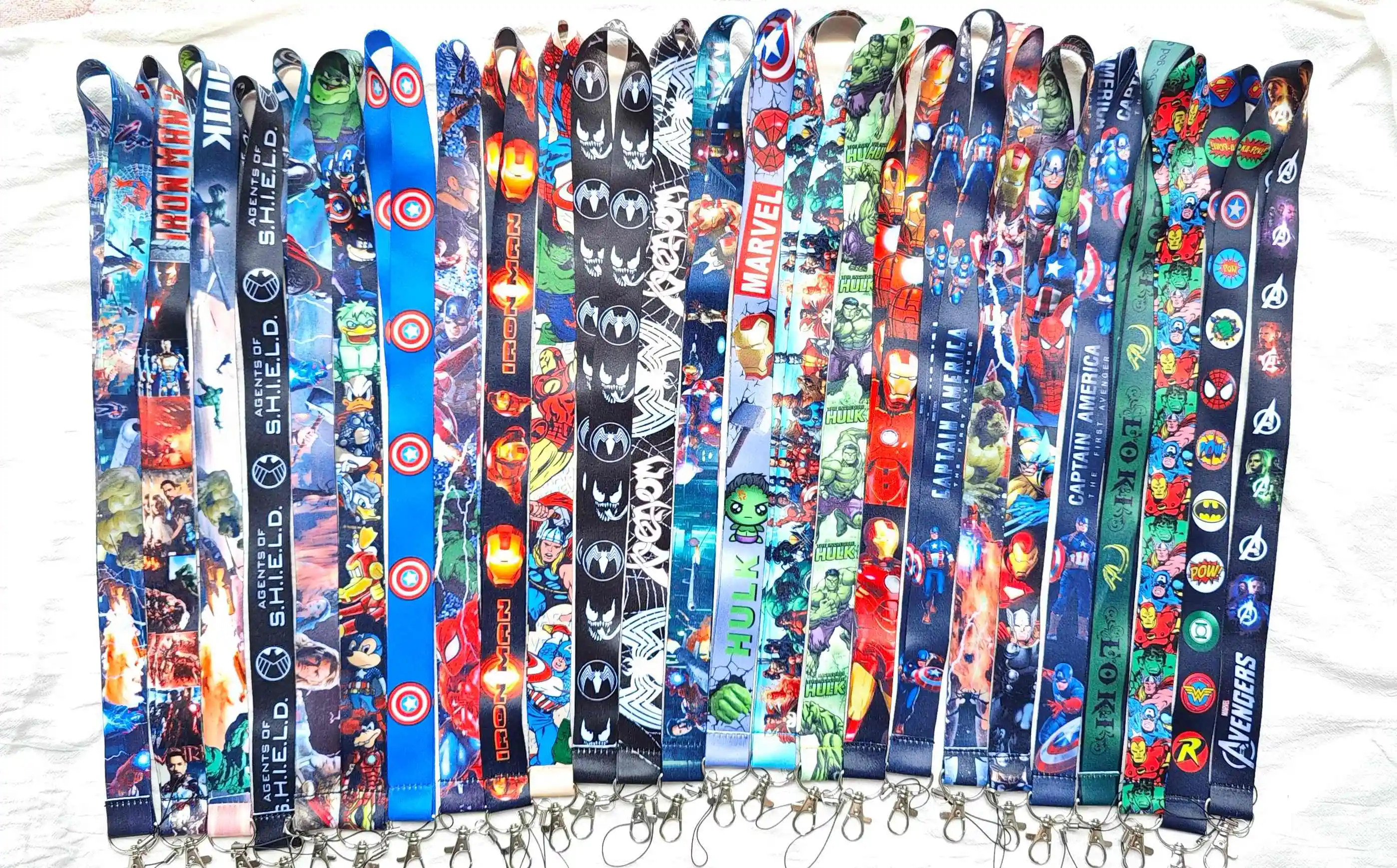 Wholesale lot POP MART Marvel Phone key chain Neck Strap Keys Camera ID Card Lanyard P608