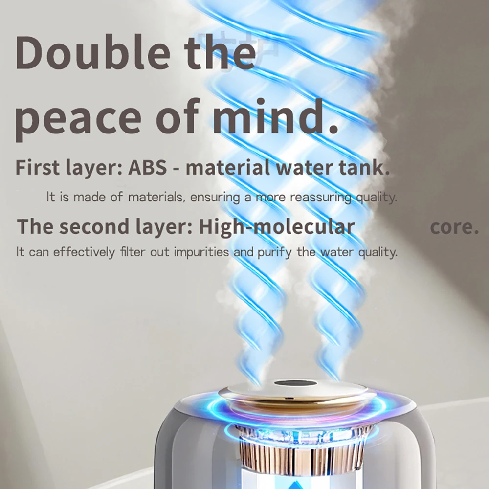Digital air humidifier, 2.5L l - огляд і ціна Essential Oil Diffuser Humidifier Combo