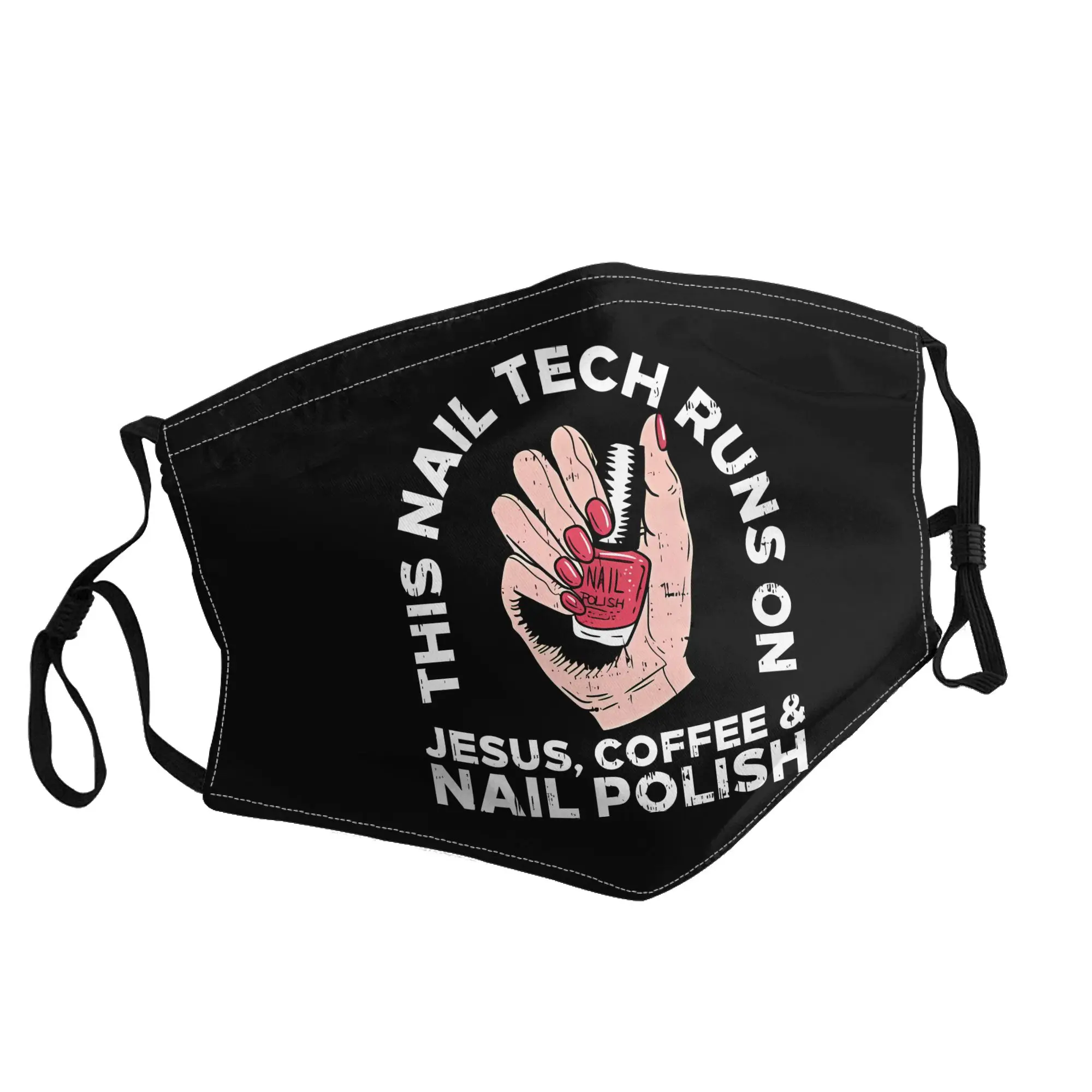 

Маска для маникюра и педикюра с принтом, унисекс, для улицы, модная, с рисунком