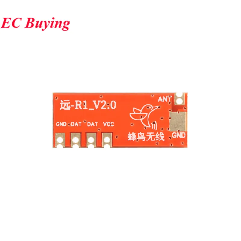 1Pc-10Pcs 315MHz 433MHz Wireless RF Remote Control Receiver Module ASK Modulation High Sensitivity Long Distance 100m Smart Home