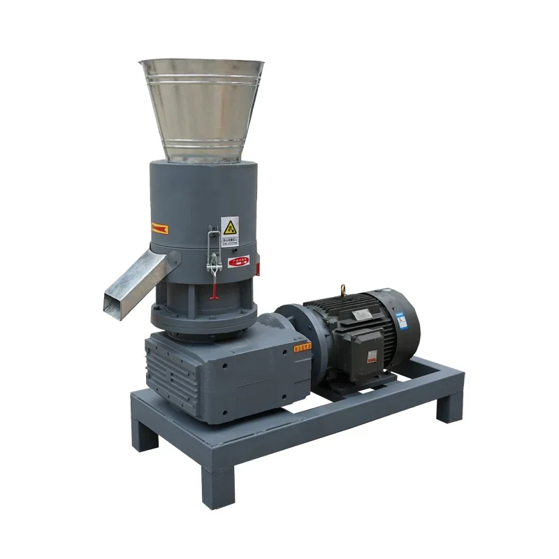 380V Biomass Pellet Machine Small Medium Fuel Pellet Production Sawdust Rice Husk Straw Pellet Machine