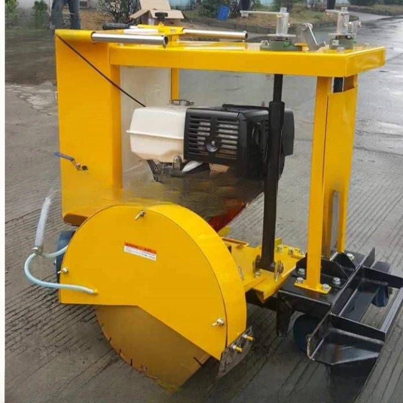 

Concrete pavement of manhole cover cutting machine