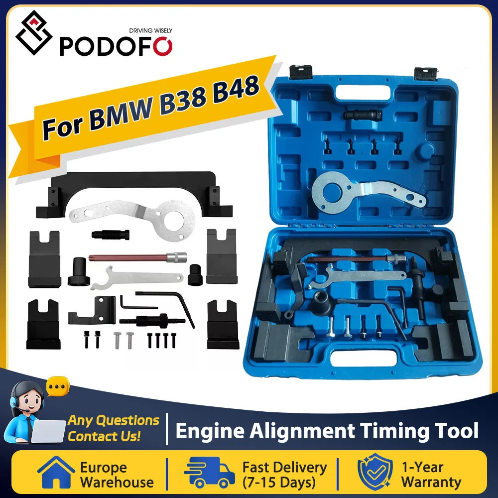 مجموعة أدوات محاذاة عمود الحدبات لمحرك Podofo ، BMW B38 B48