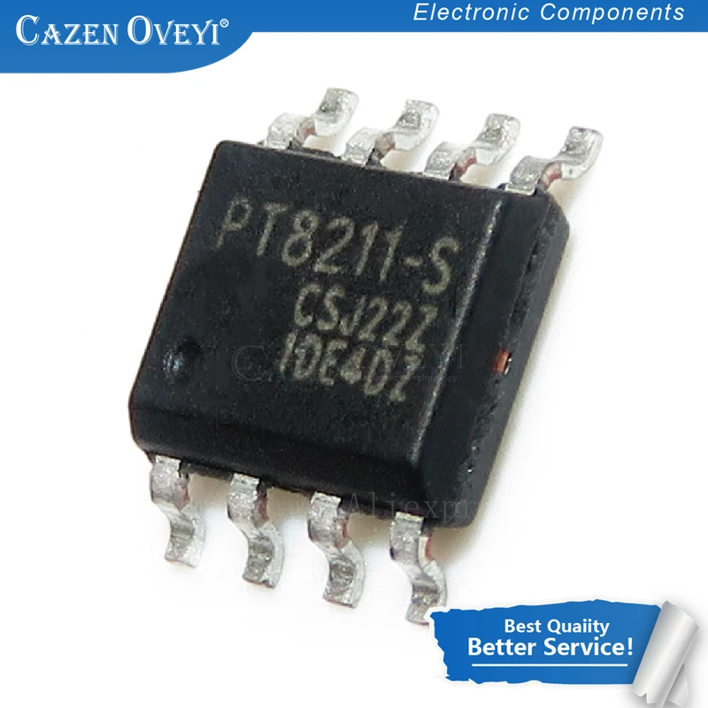 10 قطعة/الوحدة PT8211 SOP8 PT8211-S SOP8 SMD في المخزون #1