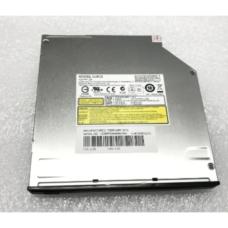 TPFEEL Genuine New UJ8C5 UJ-8C5 UJ875A 12.7mm SATA Slot-in DVD Optical Drive 8X DVD Burner Slot-in DVD Writer