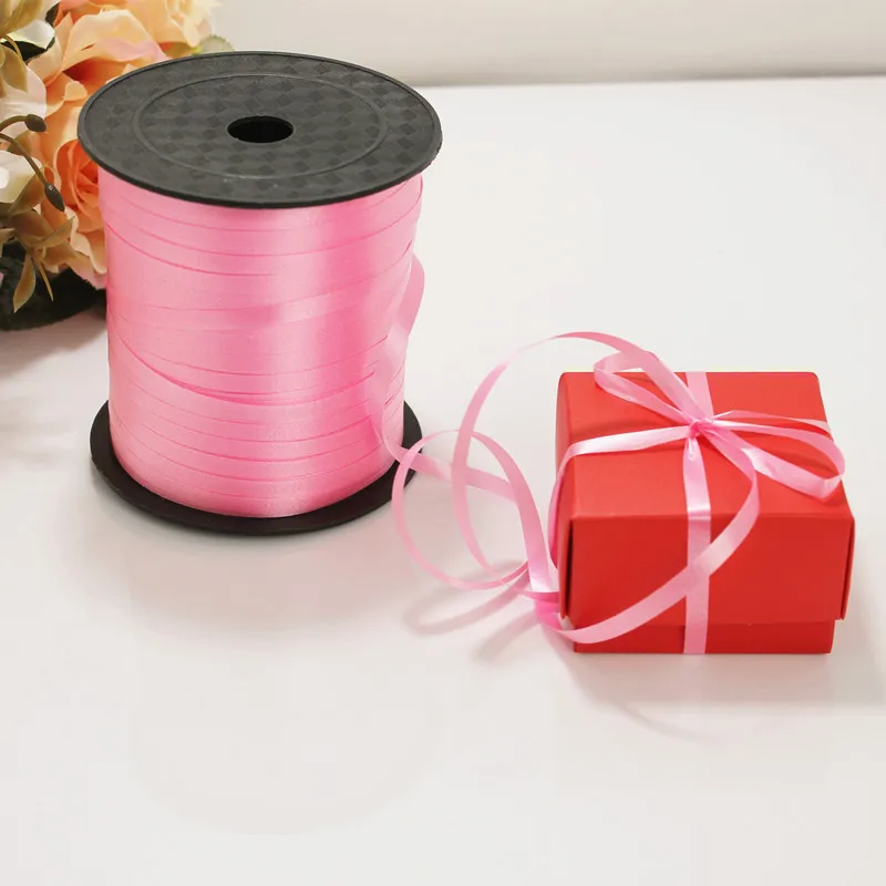 Balão Curling Ribbon para embrulho, laço de corda, casamento, festa de aniversário, decoração de Natal, 250 jardas