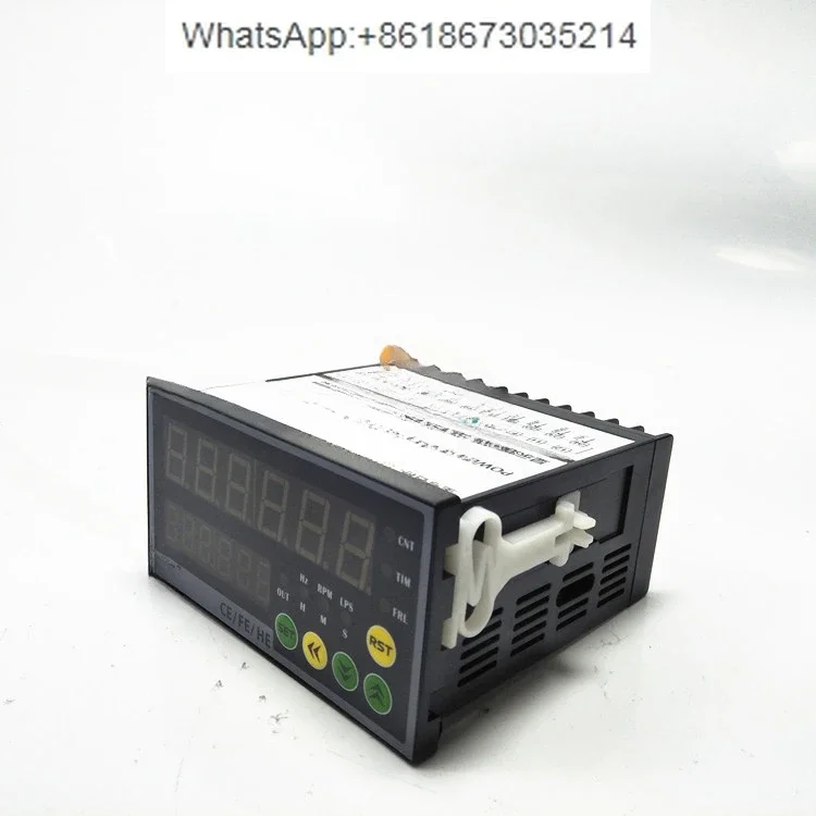 Tachometer Digital Display FE8-P61A Pulse Signal Motor Motor Speed Measurement, Line Tachometer, Frequency Strap