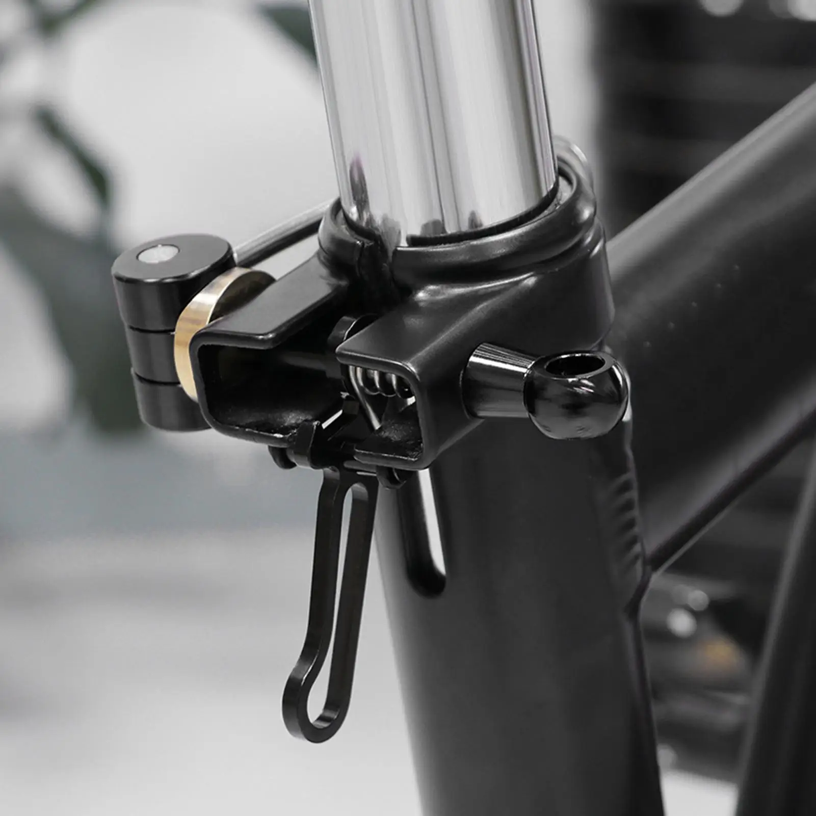 

Зажим для подседельного штыря велосипеда, быстросъемный складной зажим для велосипеда, зажим для трубки сиденья, высокая стабильность, принадлежности для верховой езды, замена скутера